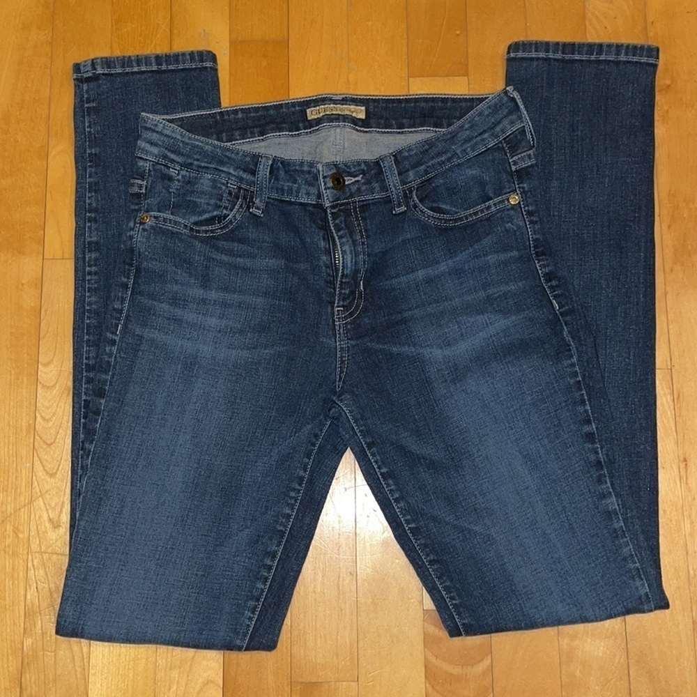 Women's Guess Jeans Stretch Blue Jeans Size - 29